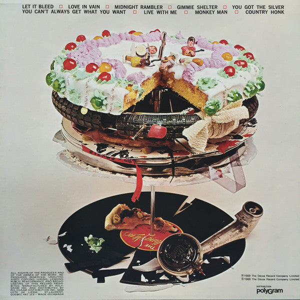 The Rolling Stones : Let It Bleed (LP, Album, RE)
