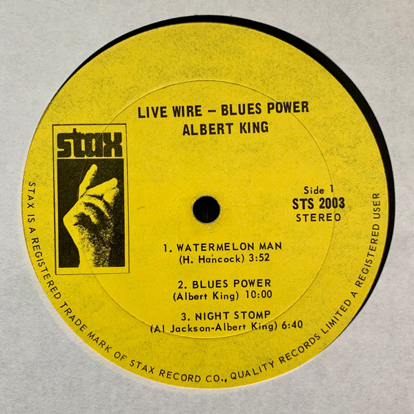Albert King : Live Wire / Blues Power (LP, Album)