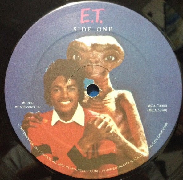 Michael Jackson, John Williams (4) : E.T. The Extra-Terrestrial (LP, Album + Box)