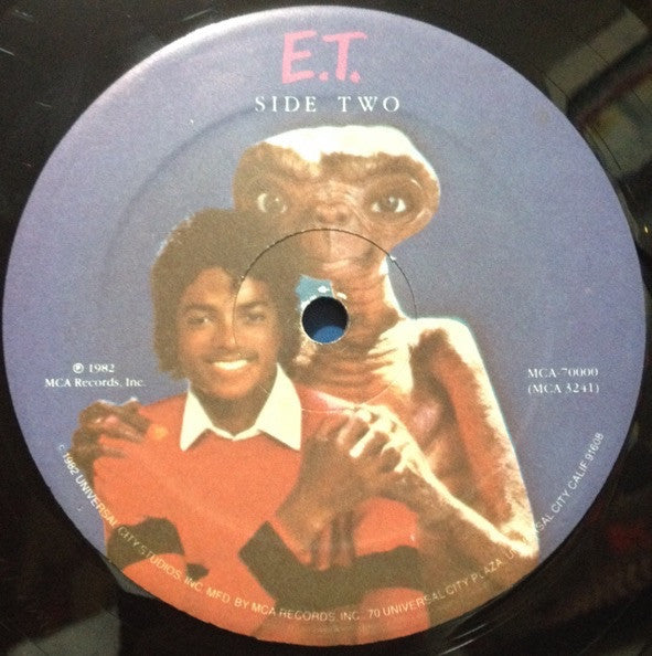 Michael Jackson, John Williams (4) : E.T. The Extra-Terrestrial (LP, Album + Box)