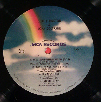 Duke Ellington & John Coltrane : Duke Ellington & John Coltrane (LP, Album, RE, Gat)