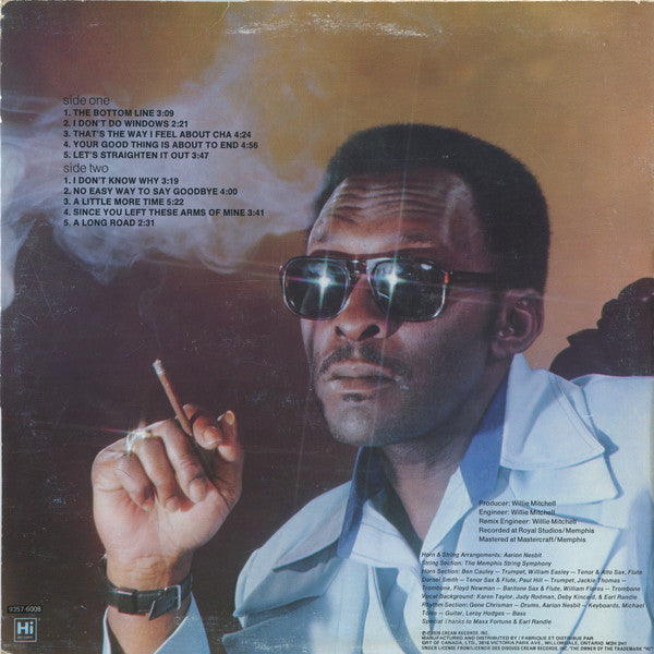 O.V. Wright : The Bottom Line (LP)