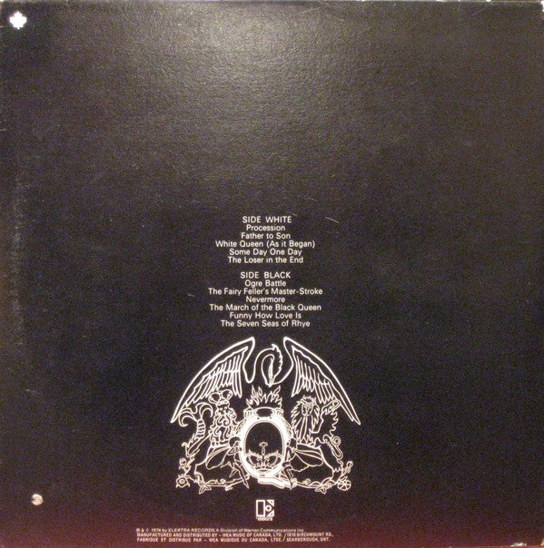 Queen : Queen II (LP, Album, RE, Gat)