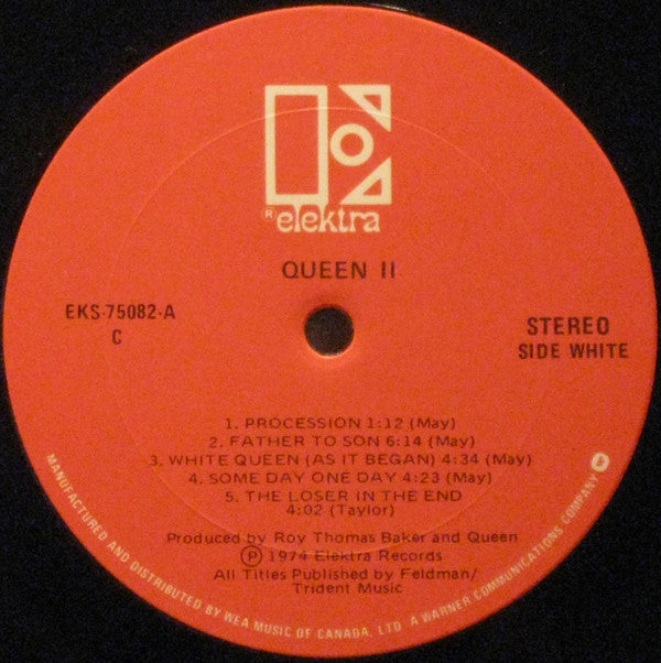 Queen : Queen II (LP, Album, RE, Gat)