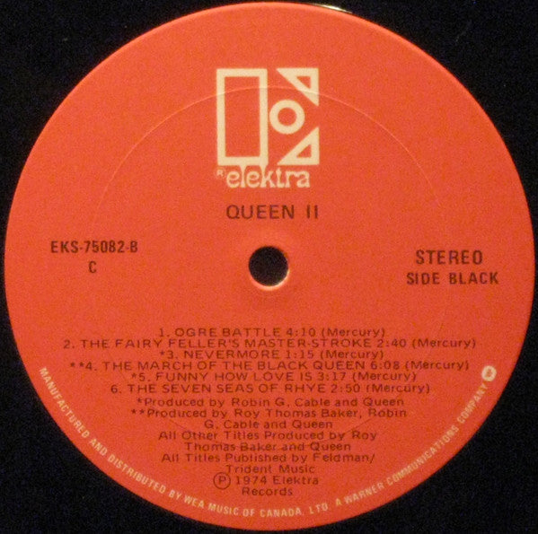 Queen : Queen II (LP, Album, RE, Gat)
