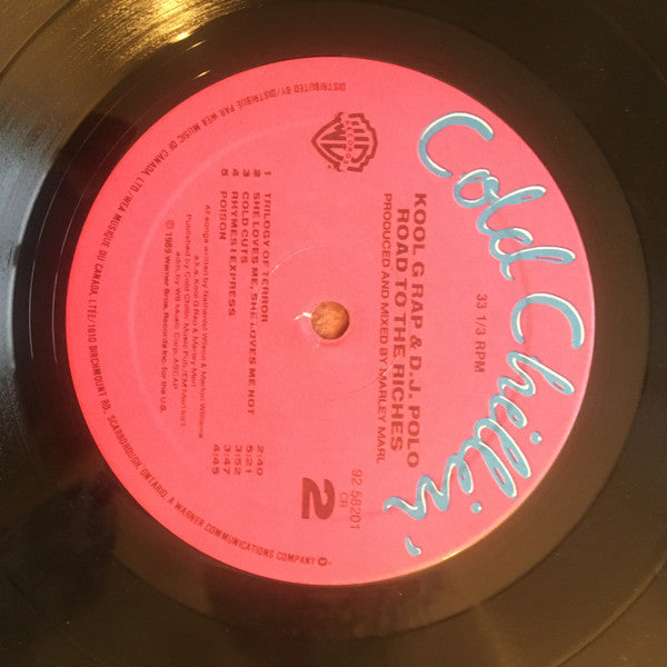 Kool G Rap & D.J. Polo : Road To The Riches (LP, Album)