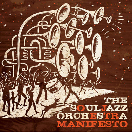 The Souljazz Orchestra : Manifesto (LP, Album, RE, RM, 180)