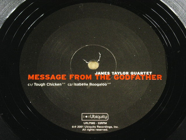 The James Taylor Quartet : Message From The Godfather (2xLP)