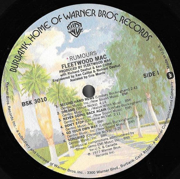 Fleetwood Mac : Rumours (LP, Album, PRC)