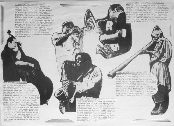 Louis Moholo's Viva La Black : Louis Moholo's Viva La Black (LP)