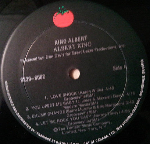 Albert King : King Albert (LP, Album)