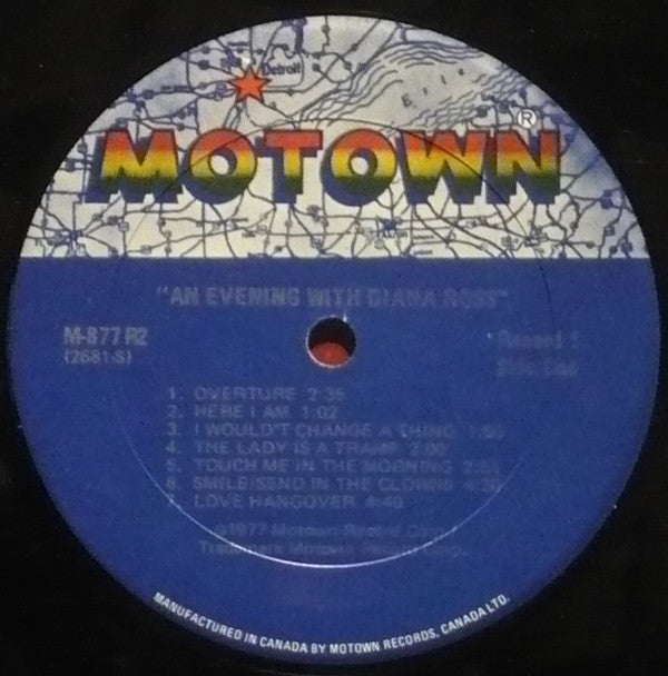 Diana Ross : An Evening With Diana Ross (2xLP, Album, Gat)