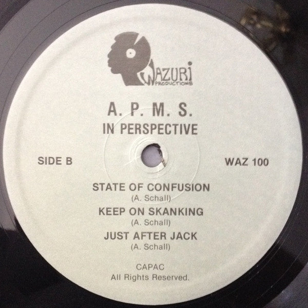 Alfred Schall (2) : In Perspective (LP, Album)