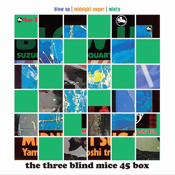 Isao Suzuki Trio / Isao Suzuki Quartet / Tsuyoshi Yamamoto Trio : The Three Blind Mice 45 Box (Box, Comp, Ltd, Num + 2x12", Album, RE, RM + 2x12")