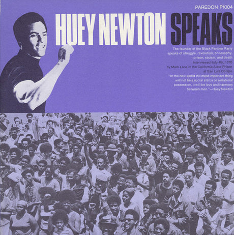 Huey Newton : Huey Newton Speaks (LP)