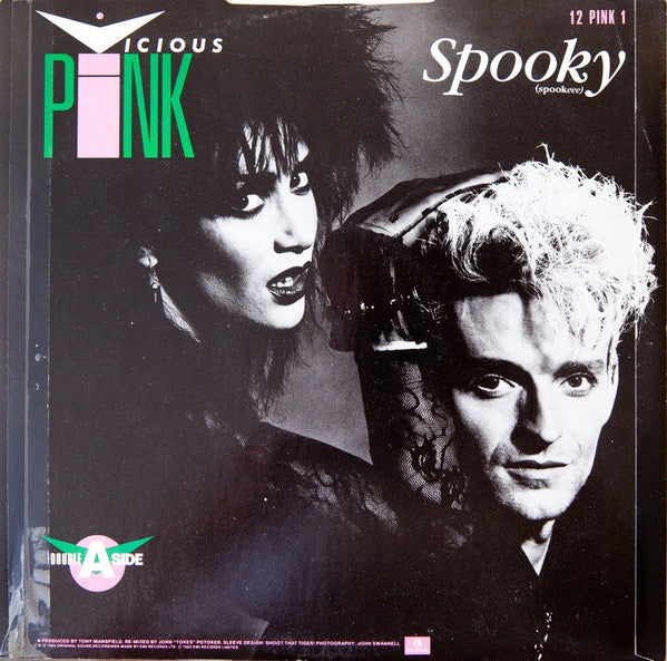 Vicious Pink : Fetish / Spooky (12", Single)