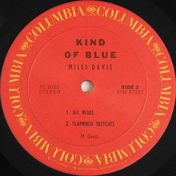 Miles Davis : Kind Of Blue (LP, Album, RE, Ter)