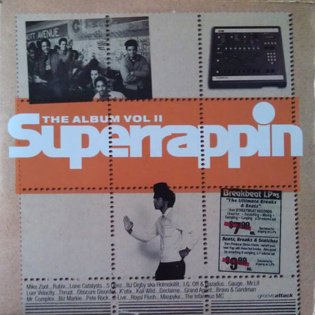 Various : Superrappin (The Album Vol. II) (3xLP, Comp, Gat)