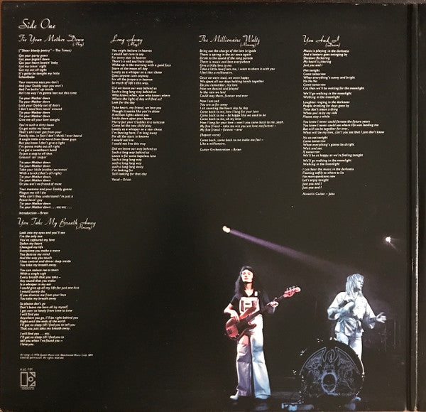Queen : A Day At The Races (LP, Album, RP, Gat)