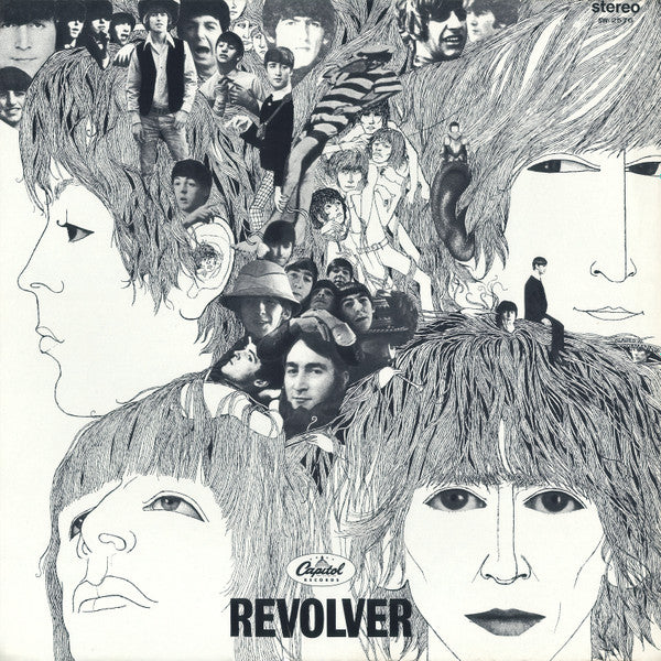 The Beatles : Revolver (LP, Album, RE, Rai)