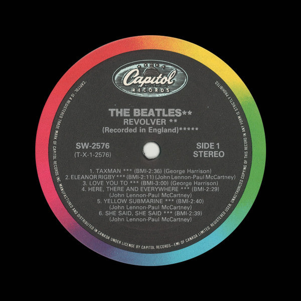 The Beatles : Revolver (LP, Album, RE, Rai)