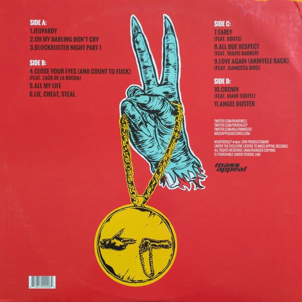 Run The Jewels : Run The Jewels 2 (2xLP, Album, S/Edition, Tea)