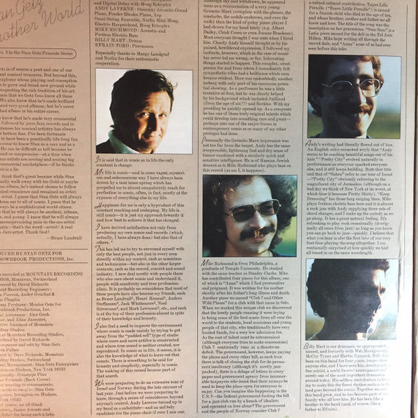 Stan Getz : Another World (2xLP, Album, Gat)