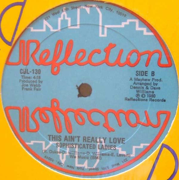 Sophisticated Ladies : I'll Keep Coming Back / This Ain't Really Love (12")
