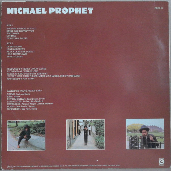 Michael Prophet : Michael Prophet (LP, Album)