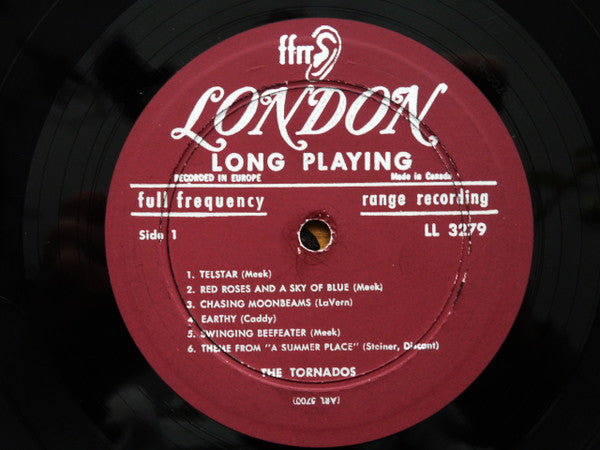 The Tornados : The Original Telstar - The Sounds Of The Tornadoes (LP, Album, Mono)