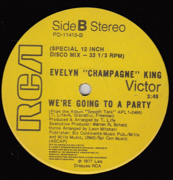 Evelyn King : I Don't Know If It's Right (12")