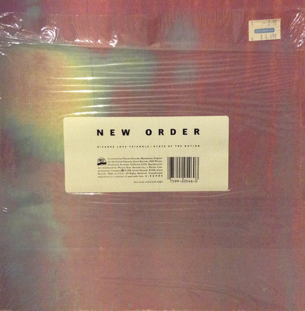 New Order : Bizarre Love Triangle (12", Single, SRC)