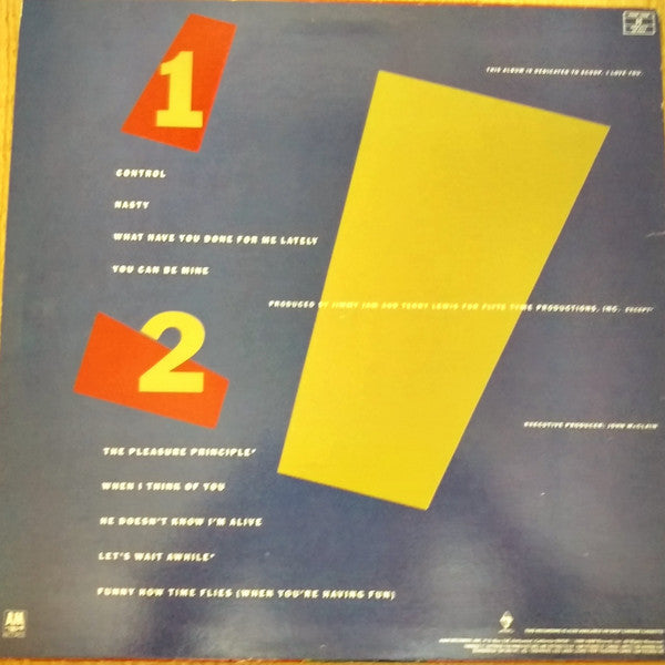 Janet Jackson : Control (LP, Album)