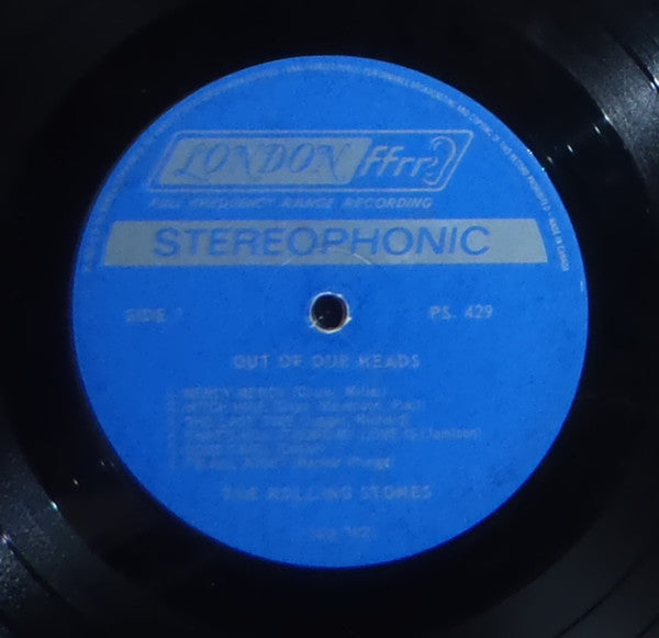 The Rolling Stones : Out Of Our Heads (LP, Album, RE, Blu)