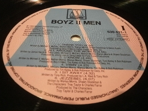 Boyz II Men :  ll  (LP, Album)