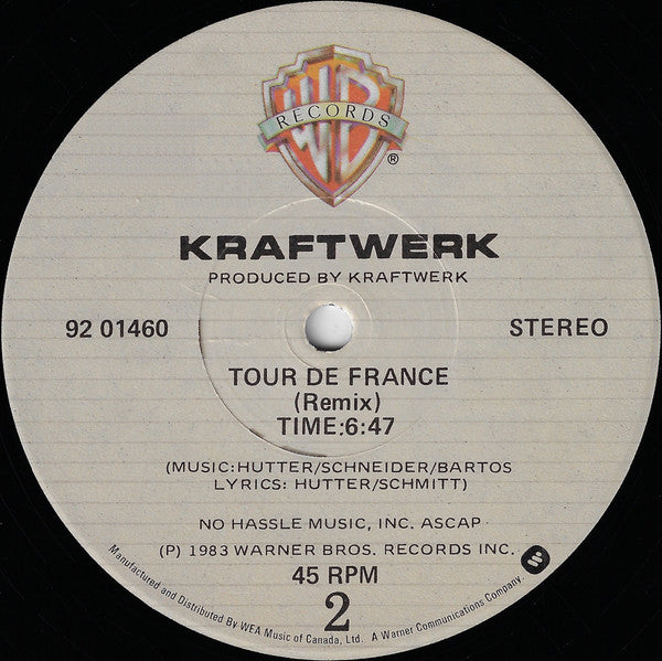 Kraftwerk : Tour De France (12", Single)