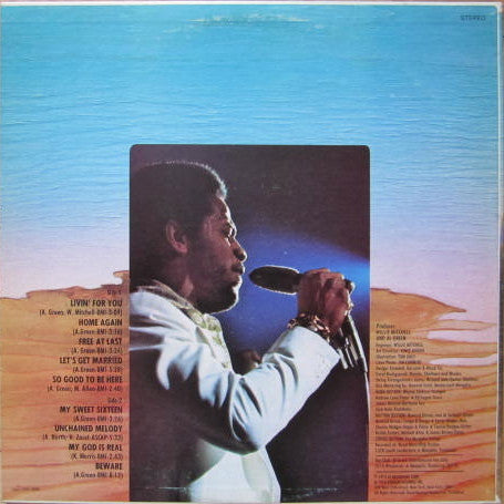 Al Green : Livin' For You (LP, Album)