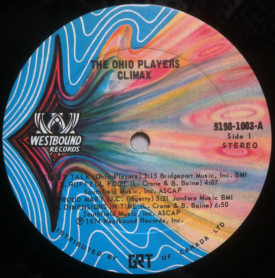 Ohio Players : Climax (LP, Album)