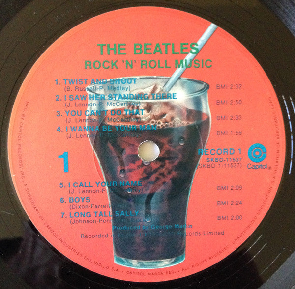 The Beatles : Rock 'N' Roll Music (2xLP, Comp, LA )
