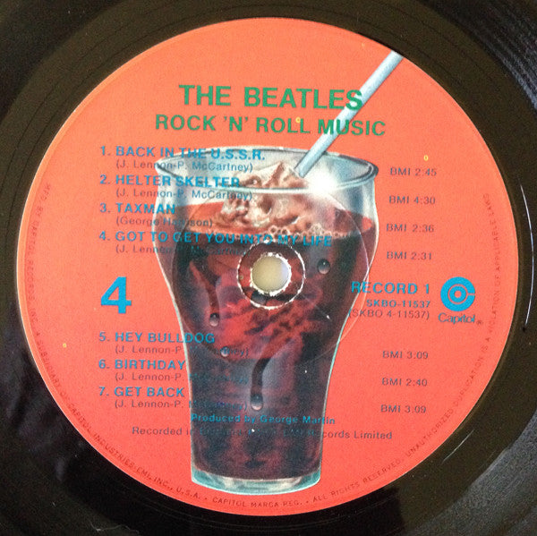 The Beatles : Rock 'N' Roll Music (2xLP, Comp, LA )