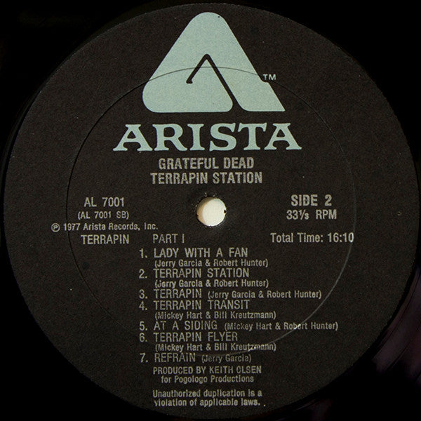 The Grateful Dead : Terrapin Station (LP, Album, All)