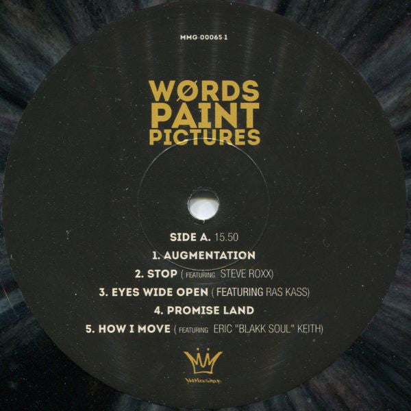 Big Pooh : Words Paint Pictures (LP, Album, Ltd, Red)