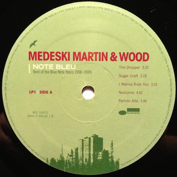 Medeski Martin & Wood : Note Bleu: Best Of Blue Note Years 1998 - 2005 (2xLP, Comp, Gat)