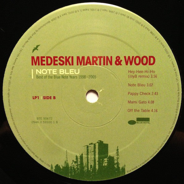 Medeski Martin & Wood : Note Bleu: Best Of Blue Note Years 1998 - 2005 (2xLP, Comp, Gat)