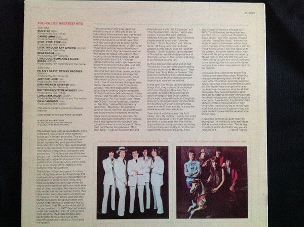 The Hollies : The Hollies' Greatest Hits (LP, Comp, RE)