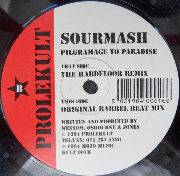 Sourmash : Pilgrimage To Paradise (Remix) (12")