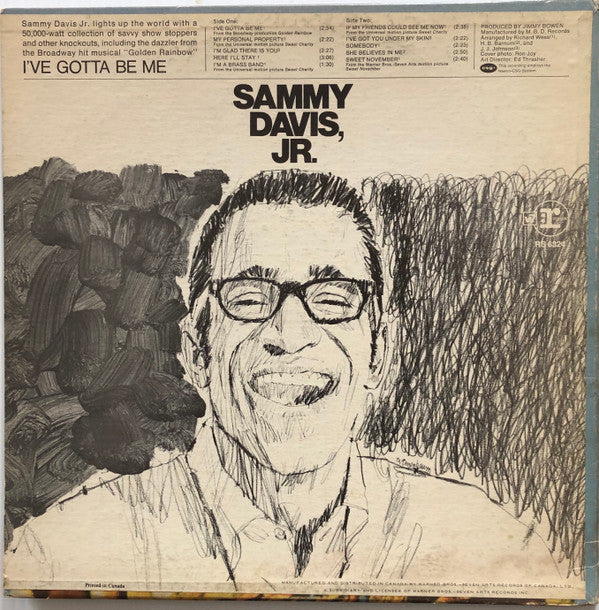 Sammy Davis Jr. : I've Gotta Be Me (LP)