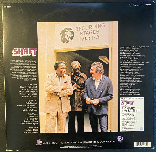 Isaac Hayes : Shaft (2xLP, Album, Ltd, RE, Pur)