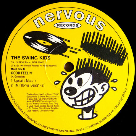 The Swing Kids : Yeah / Good Feelin' (12")