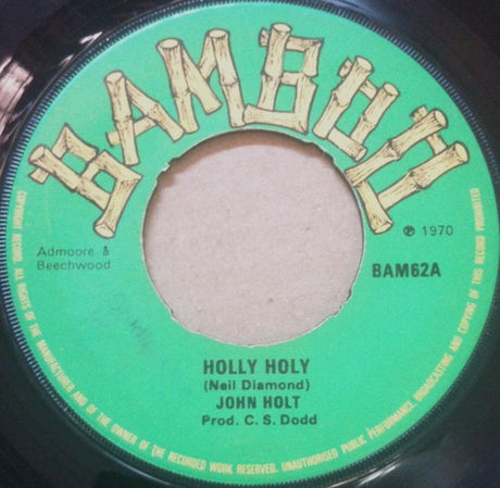 John Holt : Holly Holy (7", Single, 4 P)